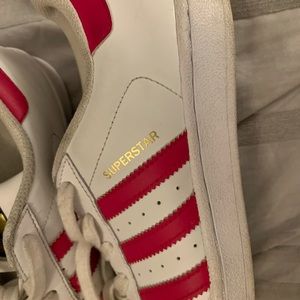 pink adidas superstar